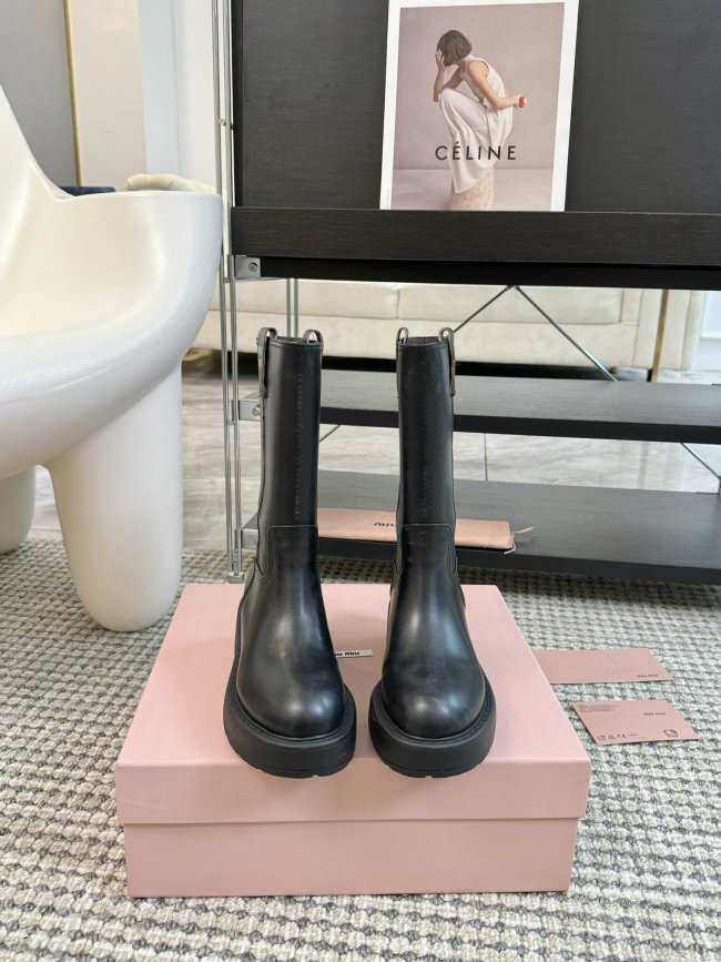 Women M*iu M*iul Top Boot