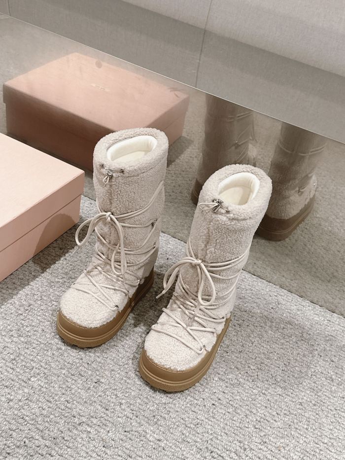 Women M*iu M*iul Top Boot002
