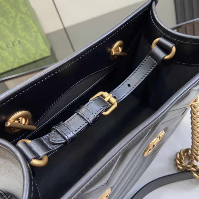 G*ucci Bag Top Quality 26.5*18.5*12.5cm