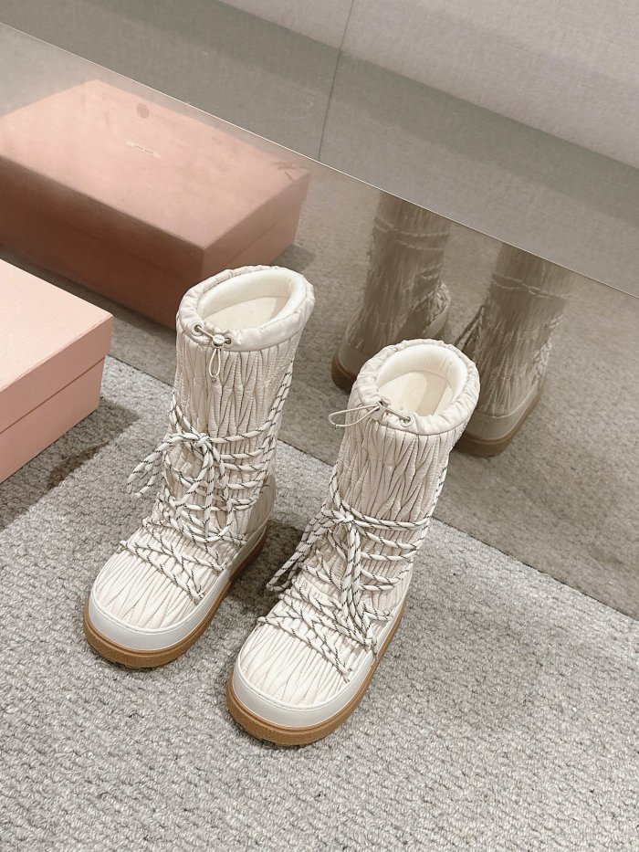 Women M*iu M*iul Top Boot002