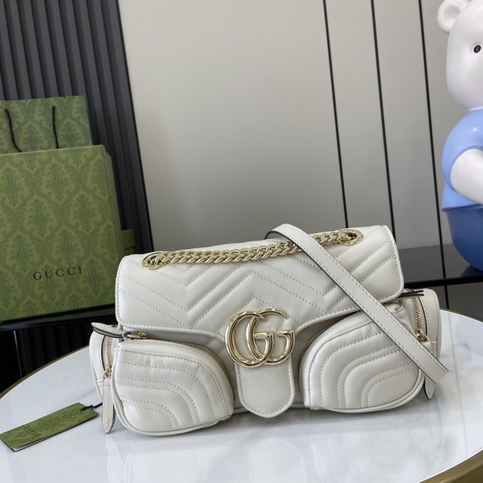 G*ucci Bag Top Quality 25.5*15*7cm