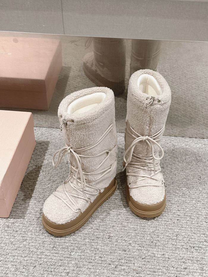 Women M*iu M*iul Top Boot002