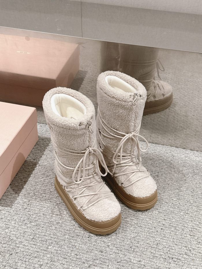 Women M*iu M*iul Top Boot002