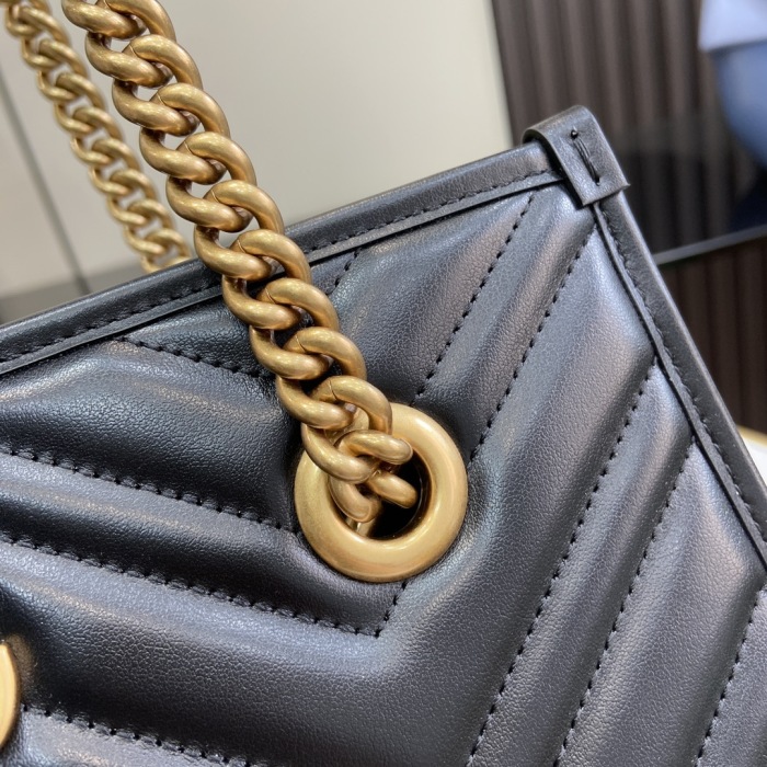 G*ucci Bag Top Quality 26.5*18.5*12.5cm