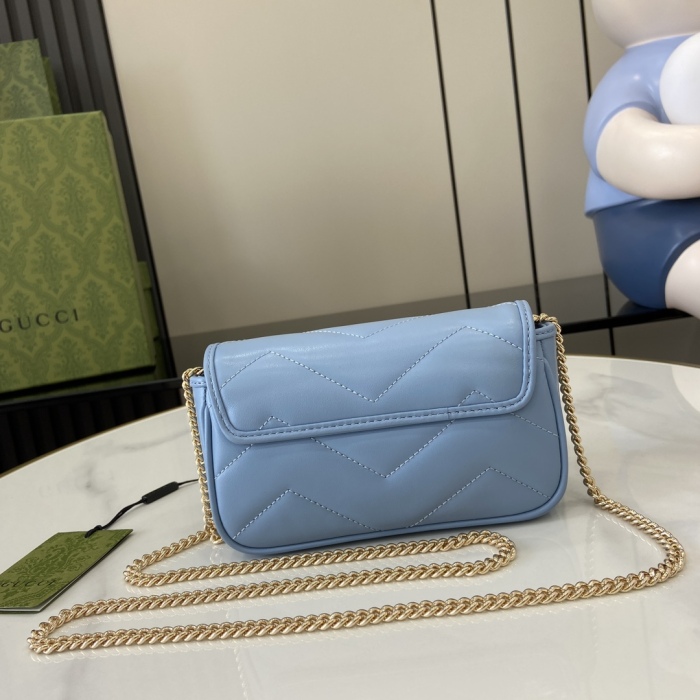 G*ucci Bag Top Quality 10*16.5*4.5cm