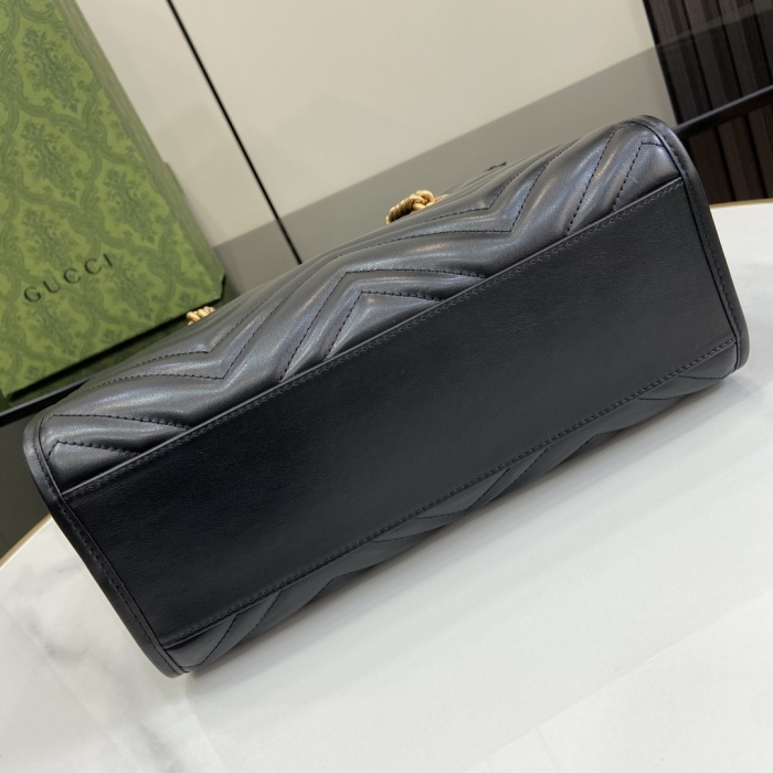 G*ucci Bag Top Quality 26.5*18.5*12.5cm