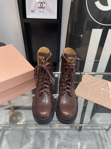 Women M*iu M*iul Top Boot001