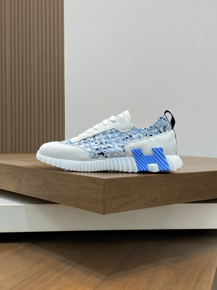 Men  H*ermes Top Sneaker