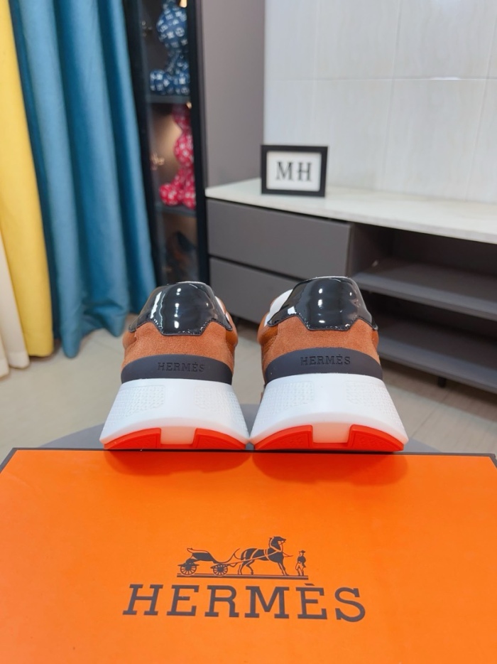Men  H*ermes Top Sneaker
