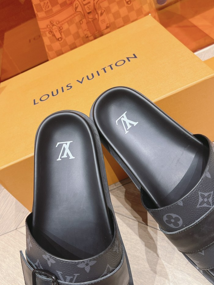 Men L*ouis V*uitton Top Quality Sandals