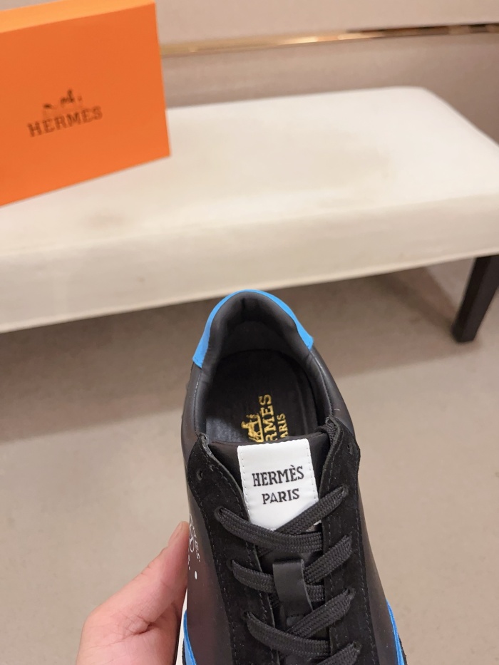 Men  H*ermes Top Sneaker