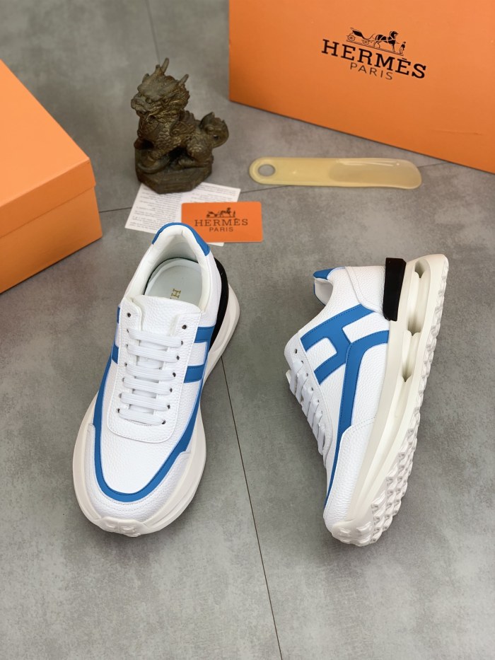 Men  H*ermes Top Sneaker