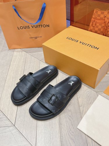 Men L*ouis V*uitton Top Quality Sandals