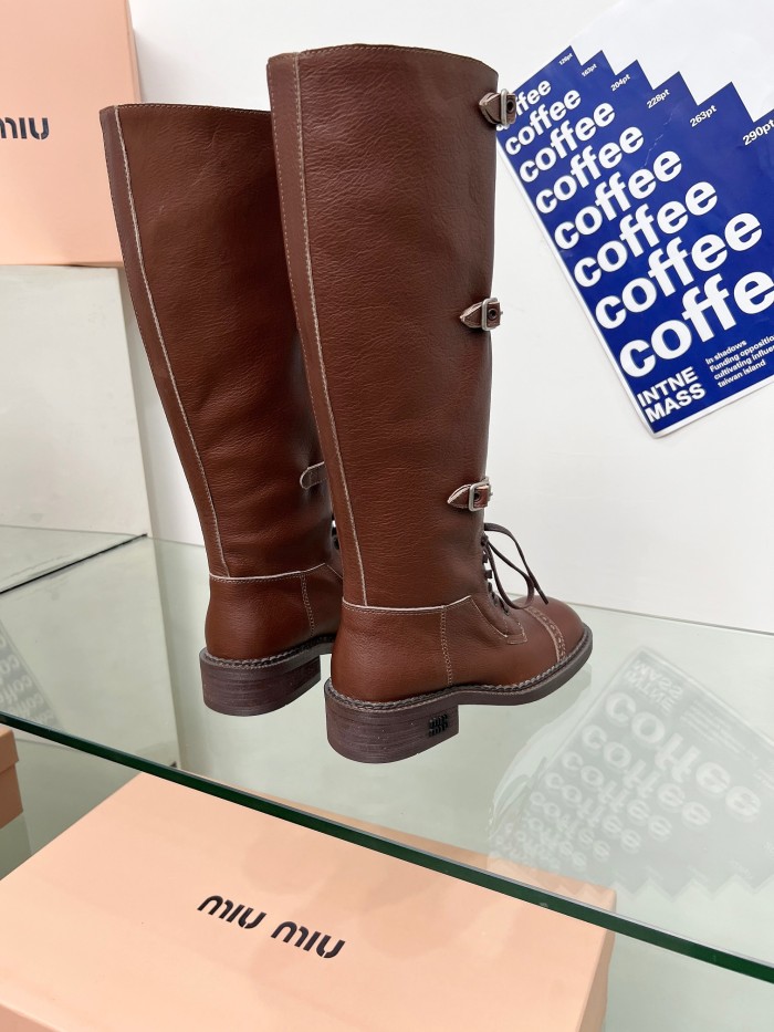 Women M*iu M*iul Top Boot
