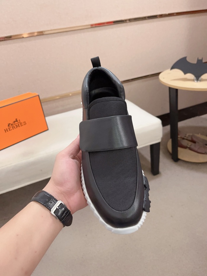 Men  H*ermes Top Sneaker