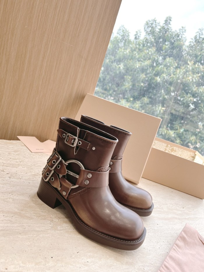 Women M*iu M*iul Top Boot