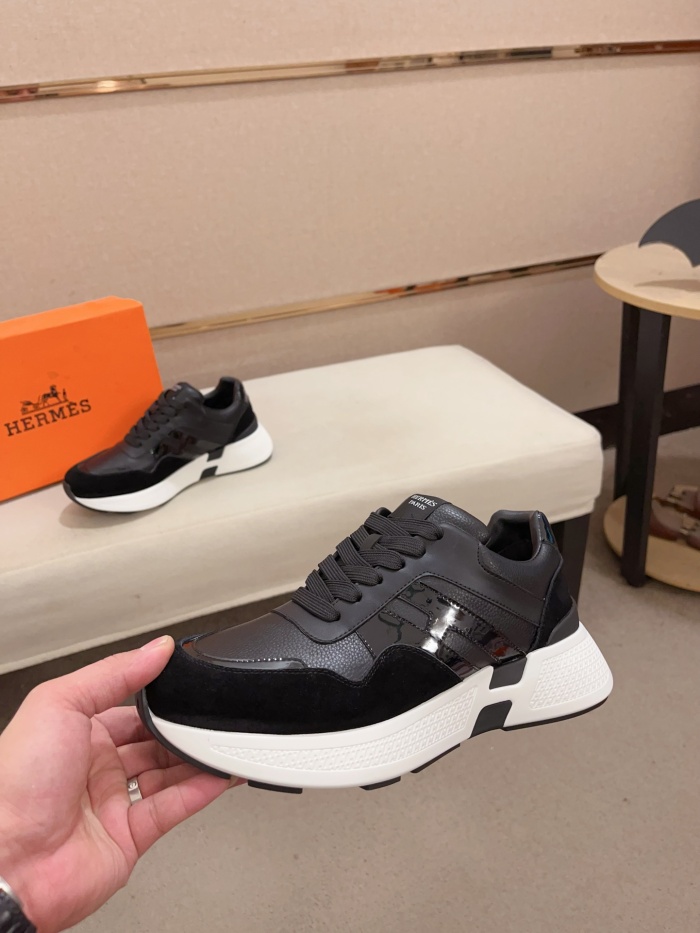 Men  H*ermes Top Sneaker