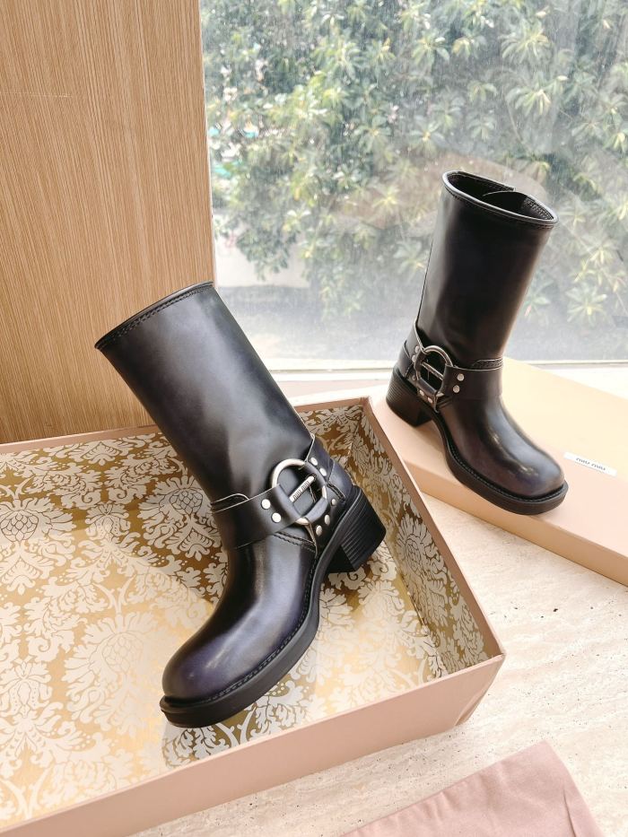 Women M*iu M*iul Top Boot