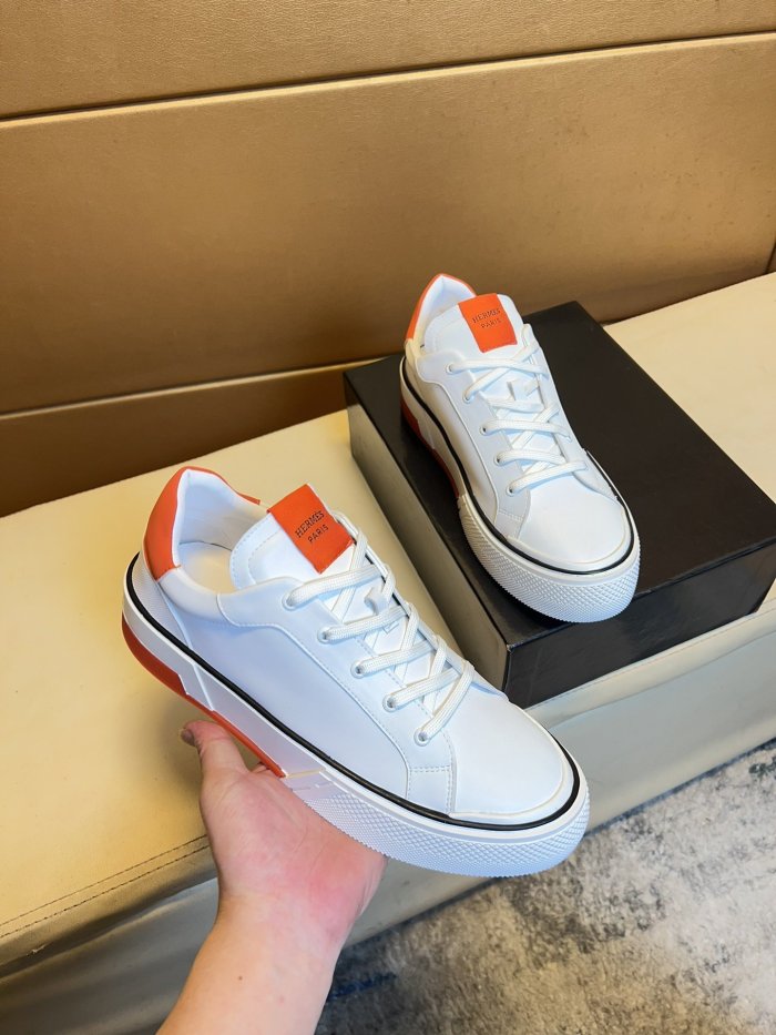Men  H*ermes Top Sneaker
