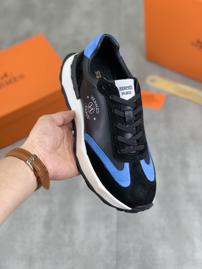Men  H*ermes Top Sneaker
