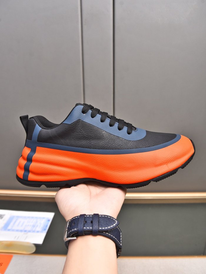 Men  H*ermes Top Sneaker