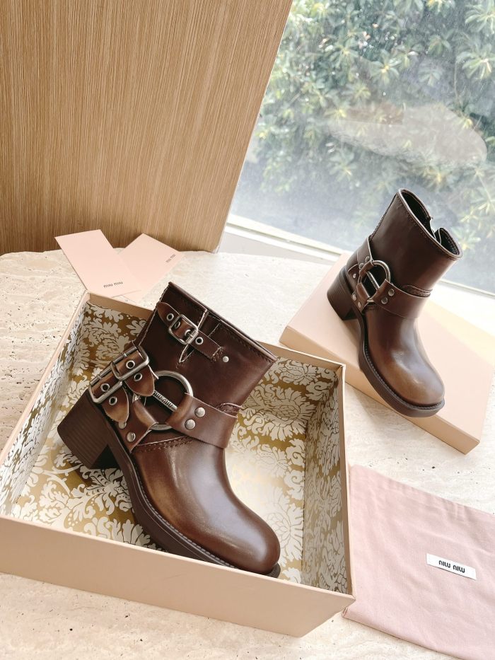 Women M*iu M*iul Top Boot
