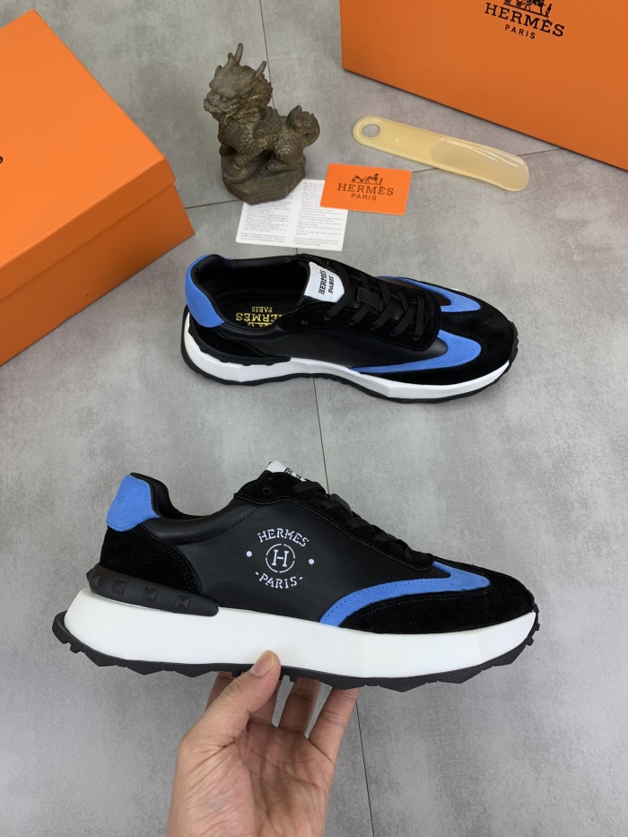 Men  H*ermes Top Sneaker
