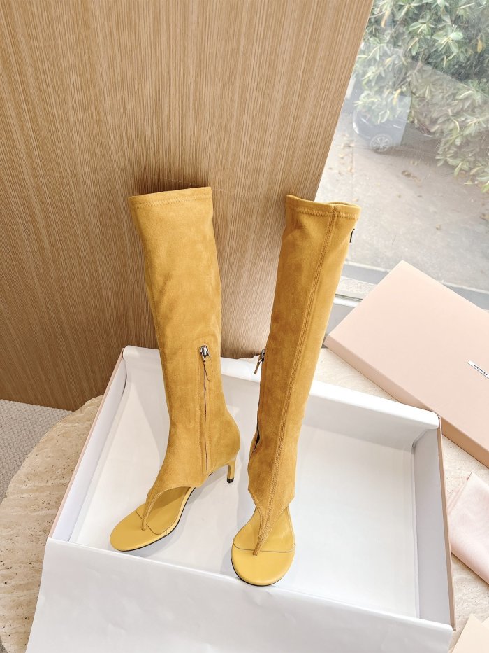 Women M*iu M*iul Top Boot