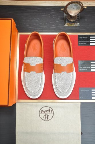 Men  H*ermes Top Sneaker