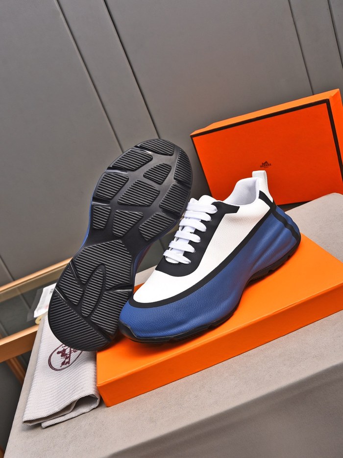 Men  H*ermes Top Sneaker