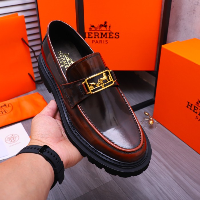 Men  H*ermes Top Sneaker