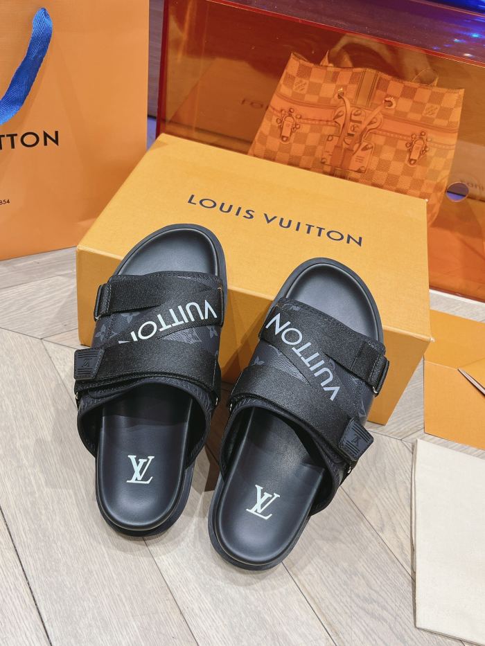 Men L*ouis V*uitton Top Quality Sandals