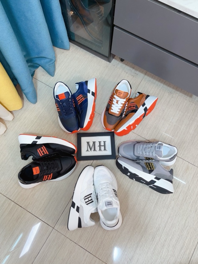 Men  H*ermes Top Sneaker