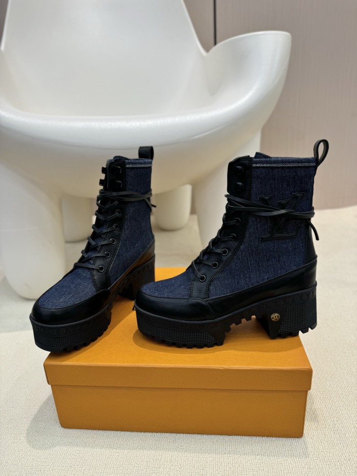 Women L*ouis V*uitton Top Quality Boot