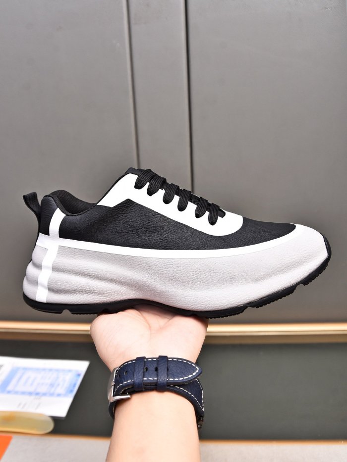 Men  H*ermes Top Sneaker