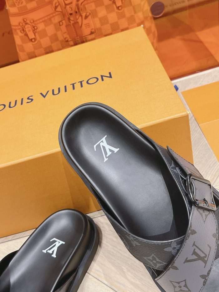 Men L*ouis V*uitton Top Quality Sandals
