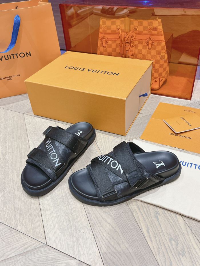 Men L*ouis V*uitton Top Quality Sandals