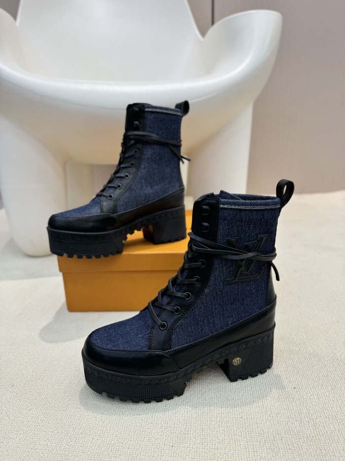 Women L*ouis V*uitton Top Quality Boot
