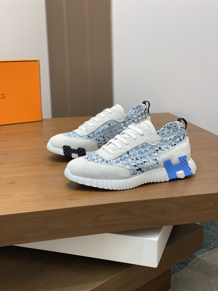 Men  H*ermes Top Sneaker