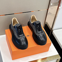 Men  H*ermes Top Sneaker