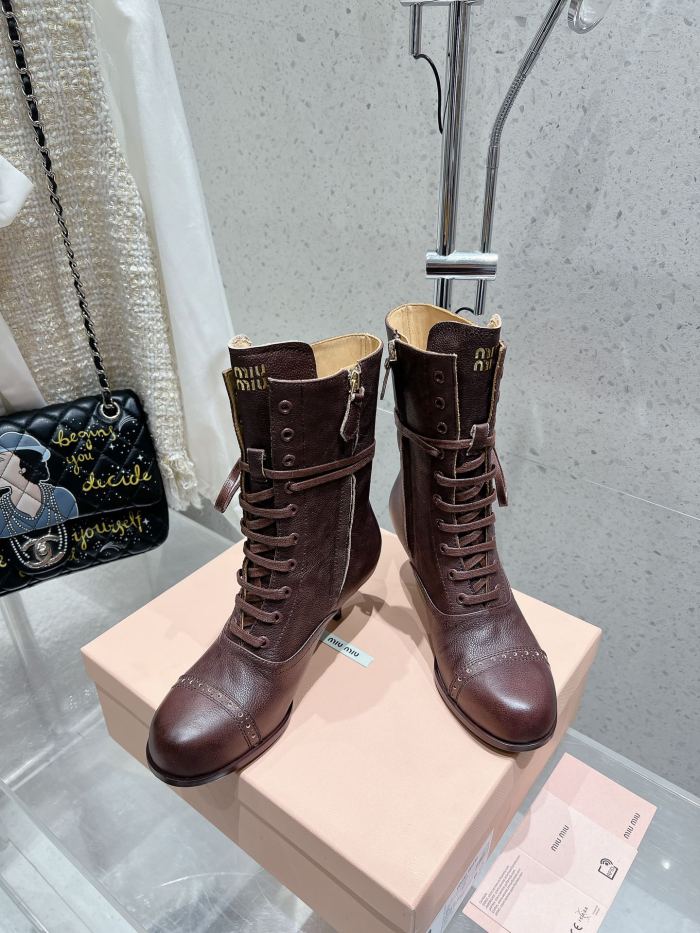 Women M*iu M*iul Top Boot