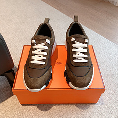 Men  H*ermes Top Sneaker