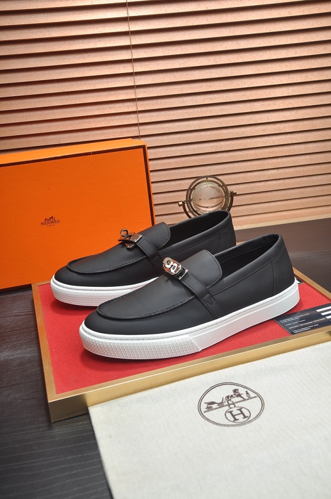 Men  H*ermes Top Sneaker