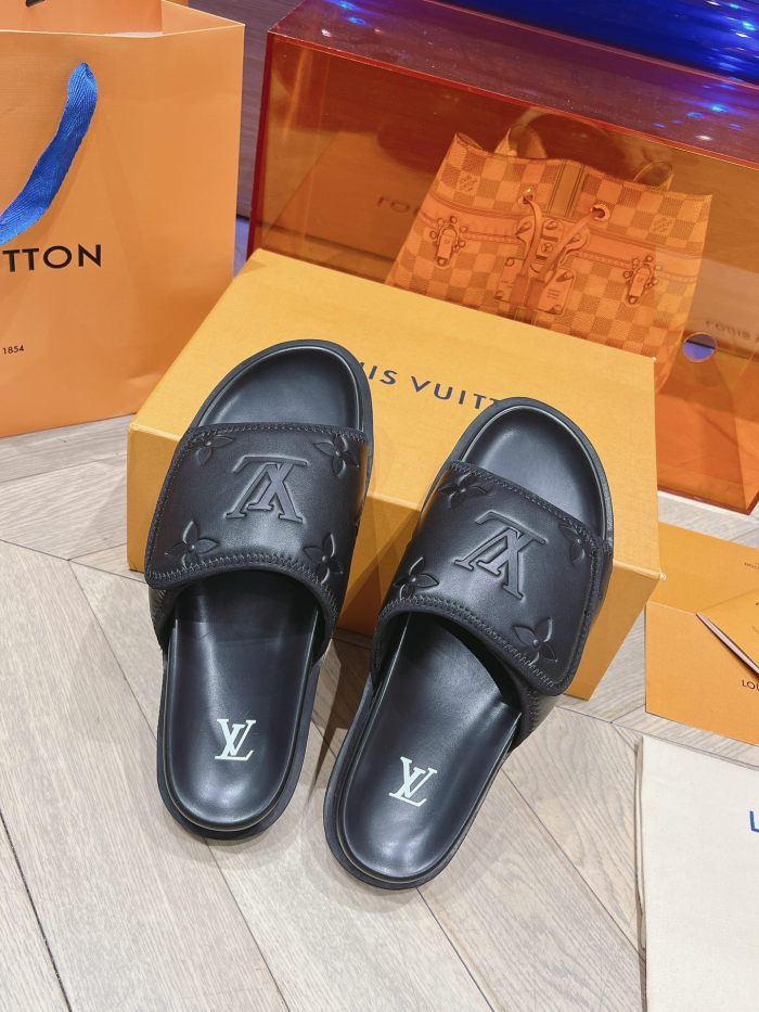 Men L*ouis V*uitton Top Quality Sandals
