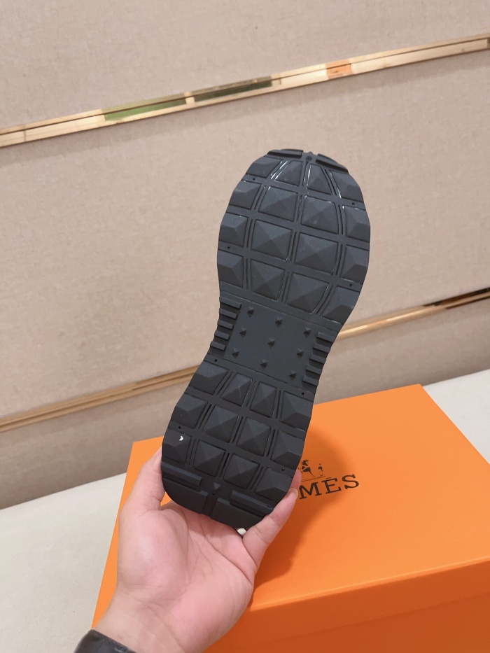 Men  H*ermes Top Sneaker