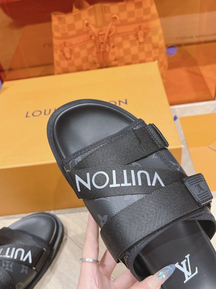 Men L*ouis V*uitton Top Quality Sandals