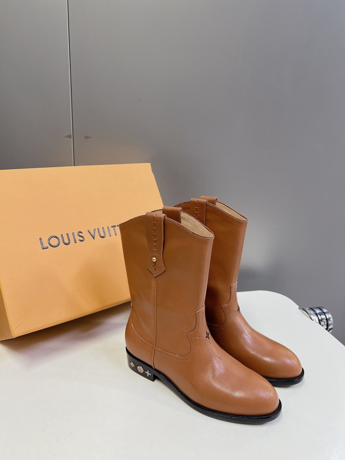 Men L*ouis V*uitton Top Quality Boot