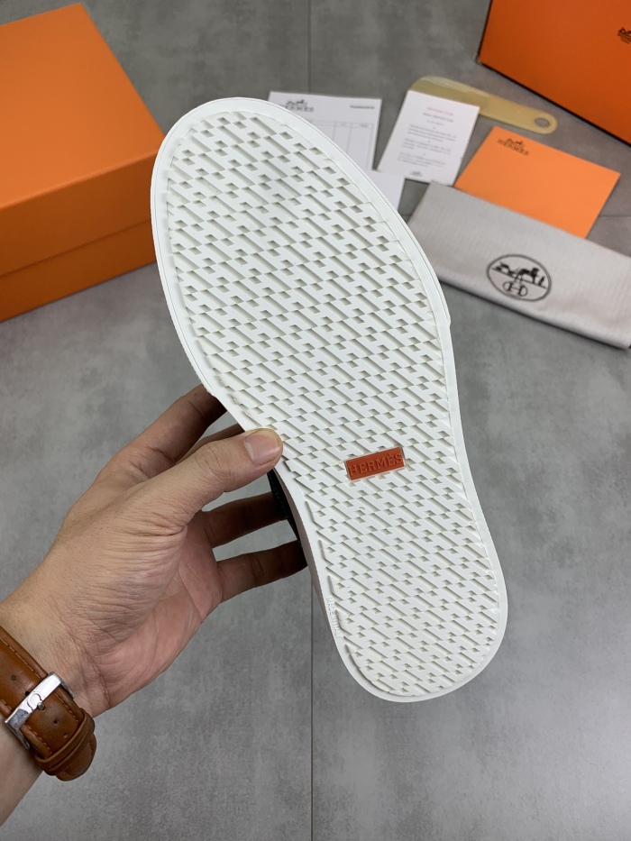 Men  H*ermes Top Sneaker 3.5CM