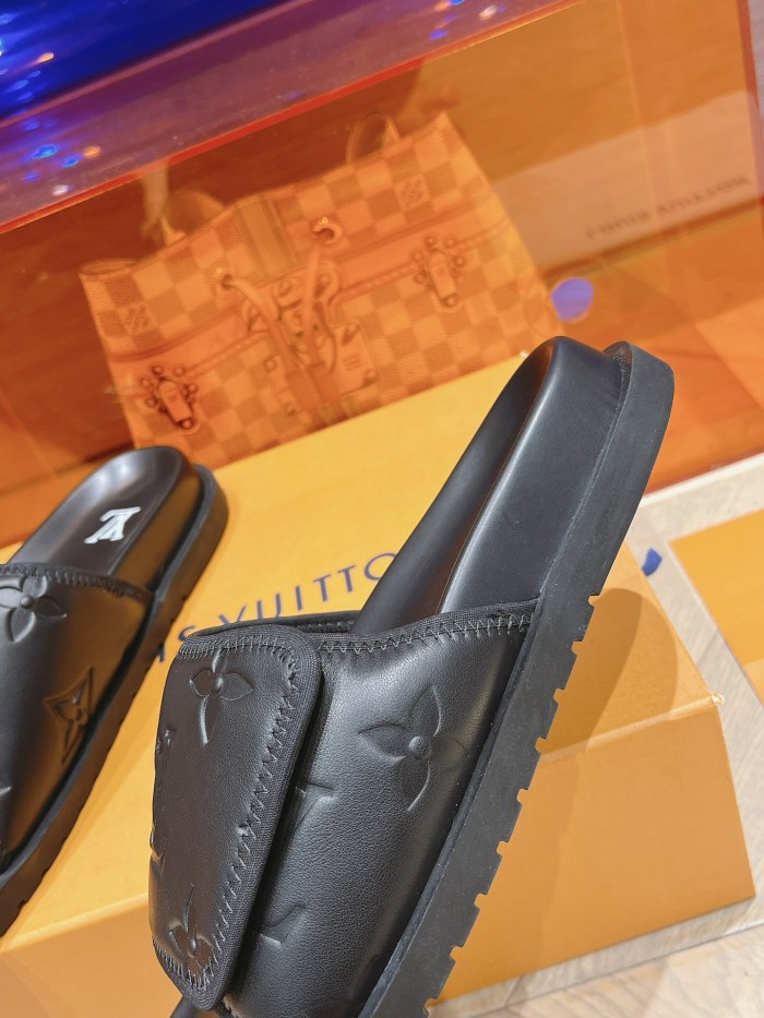 Men L*ouis V*uitton Top Quality Sandals