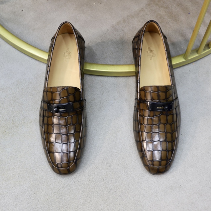 Men  H*ermes Top Sneaker